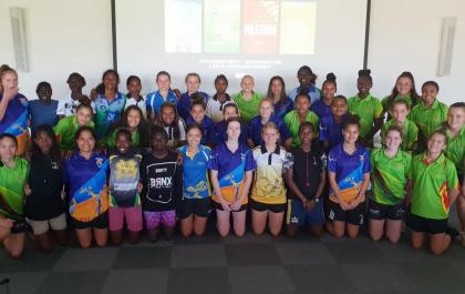 SSNT U15 girls squad 2018