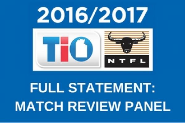TIO NTFL MATCH REVIEW PANEL - RD 10