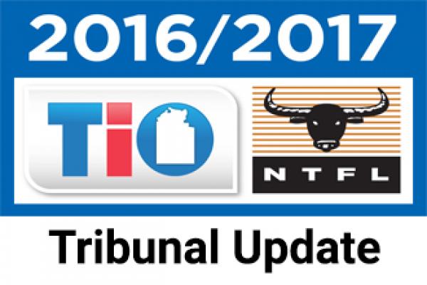 TIO NTFL TRIBUNAL RESULTS - RD 5