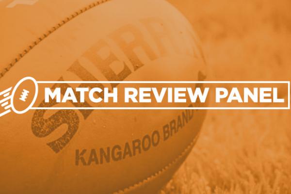 Match review panel orange